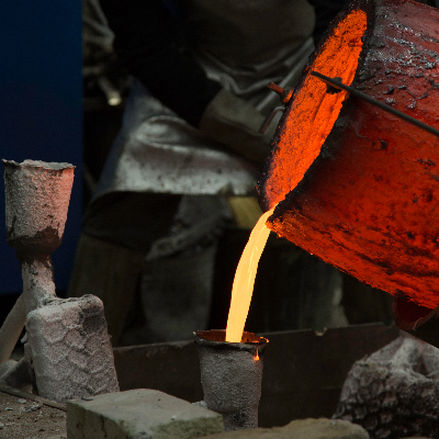 CASTING IN THE FOUNDRY