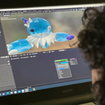 GAME DESIGN: BLENDER CHARACTER MODELING