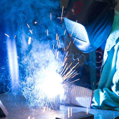 WELDED METAL SCULPTURE