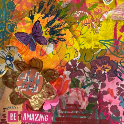 MIXED MEDIA VALENTINE CARDS