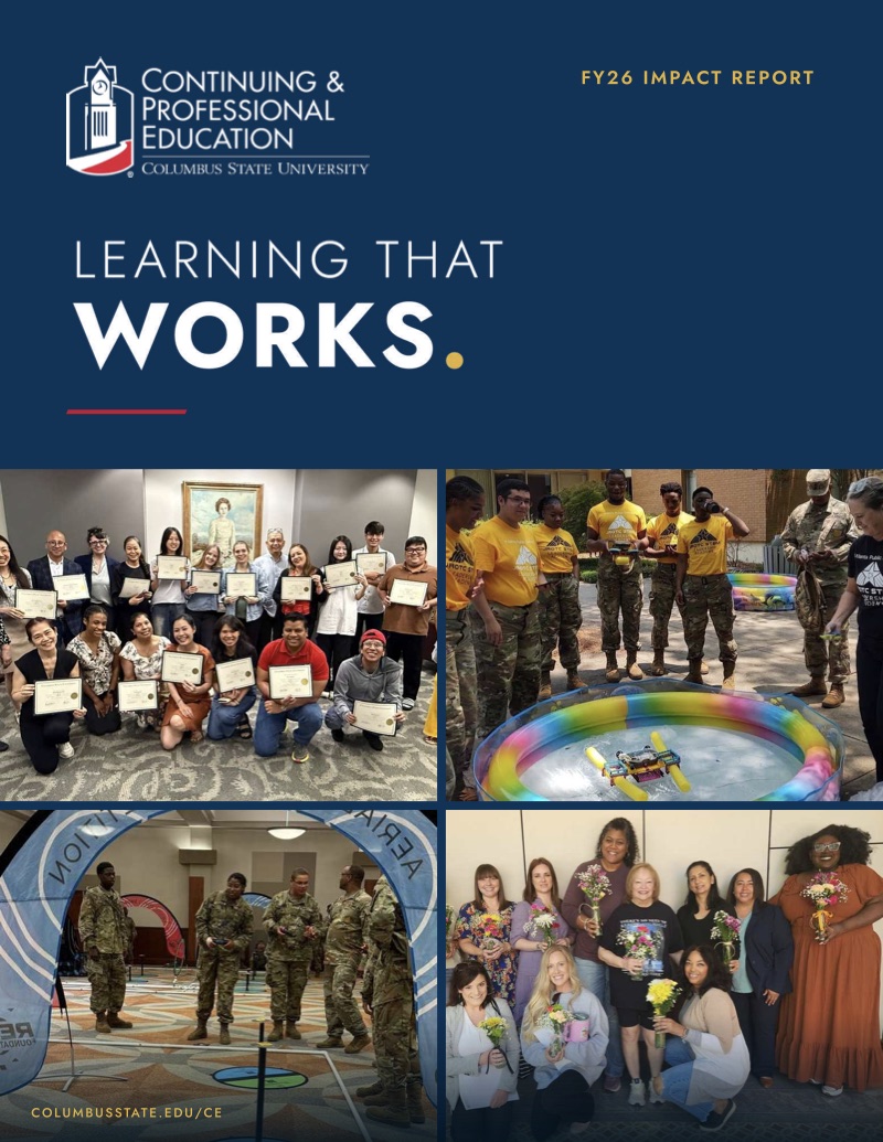 Cover of the FY26 Impact Report, Learning that Works&mdash;read the report (PDF)