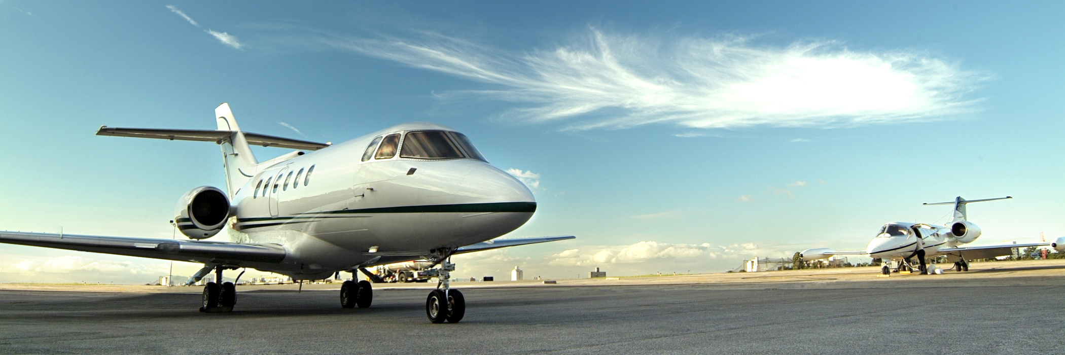 Gulfstream 5 on runway