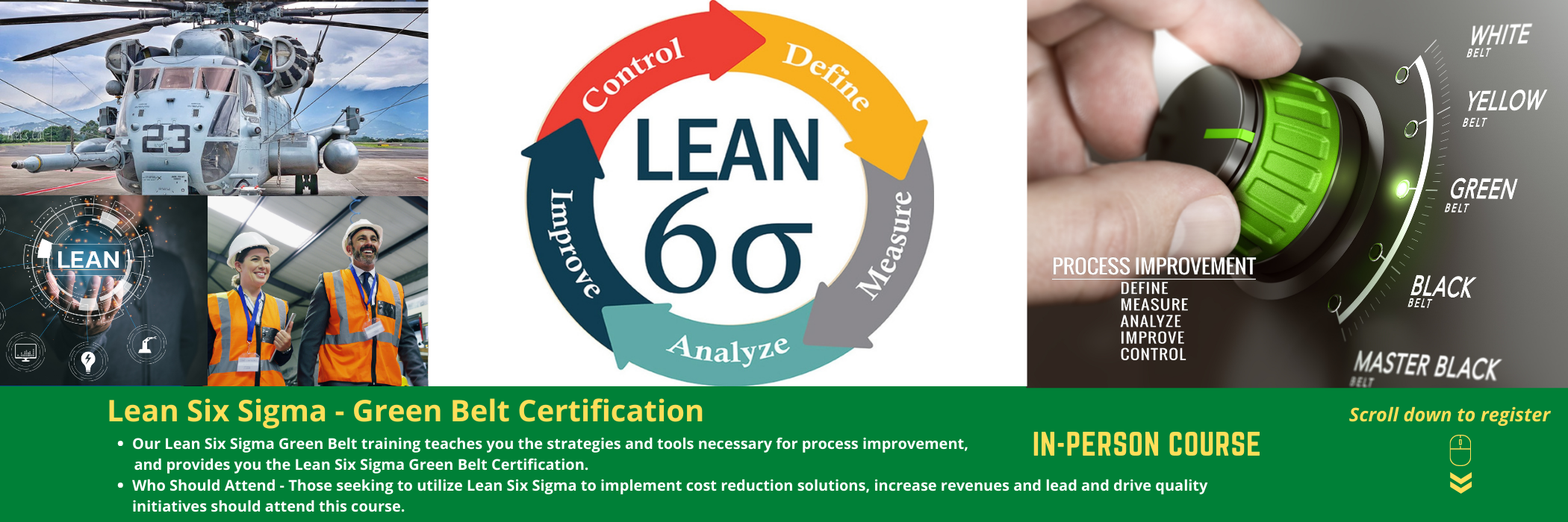 Lean Six Sigma Green Belt Professional Education at EmbryRiddle