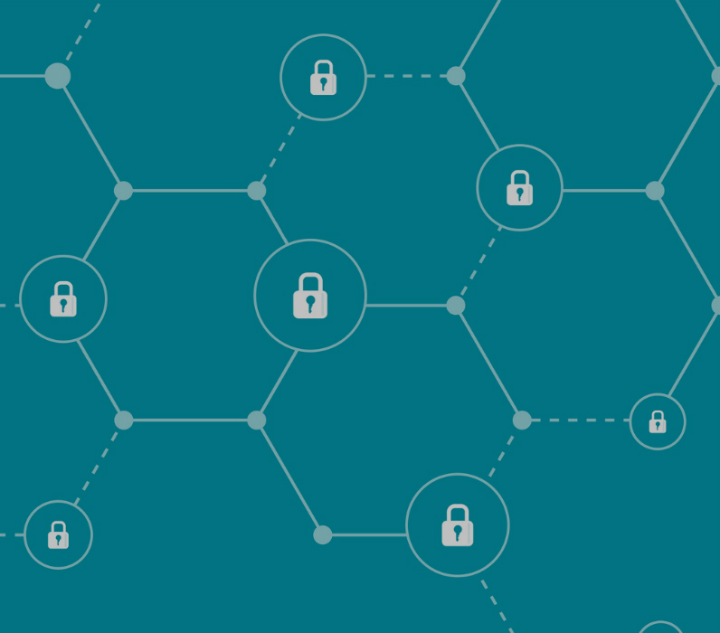 Connectivity of secure and non-secure points