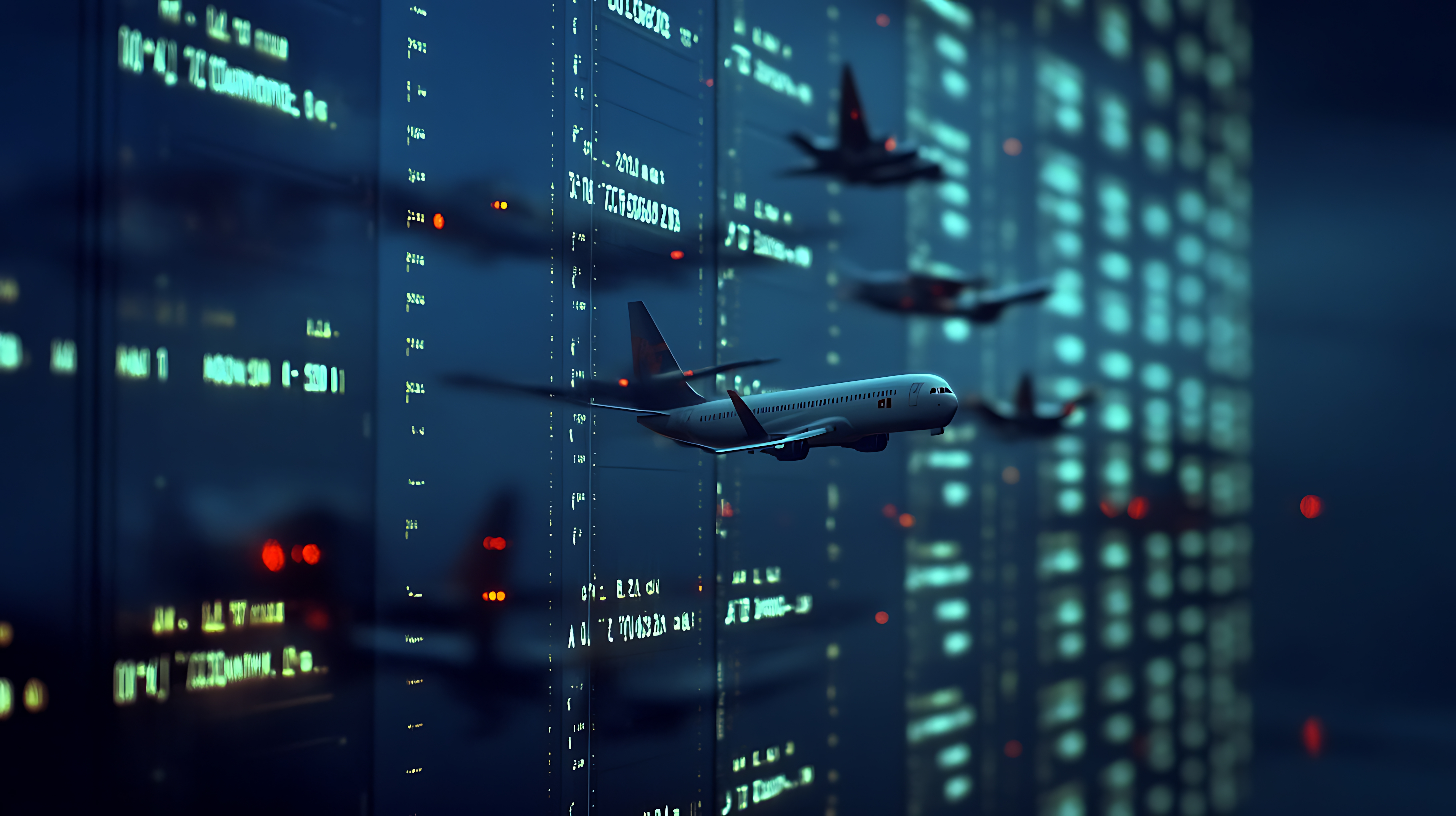 airplane on ramp rail people embracing