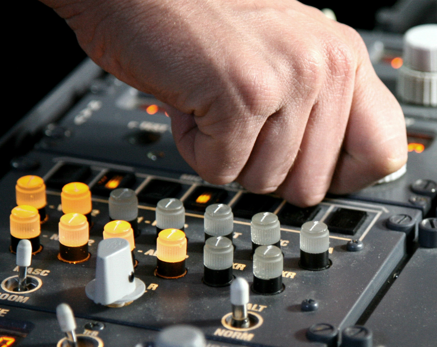 Hand operating cockpit instruments