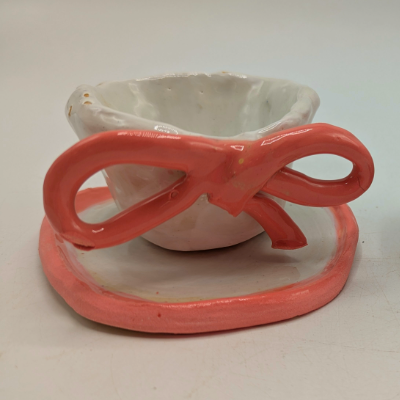FAMILY PROJECT: CERAMIC HOT COCOA AND COOKIE SET