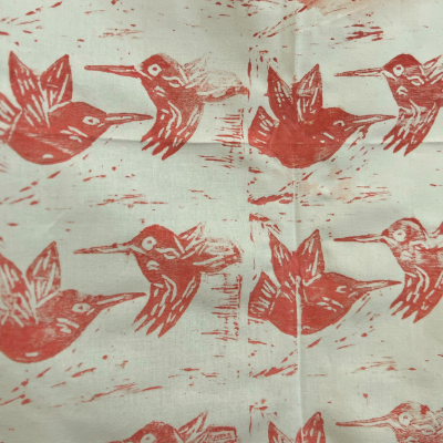 BLOCK PRINTING ON FABRIC WORKSHOP