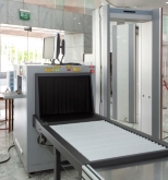 Airport security checkpoint equipment