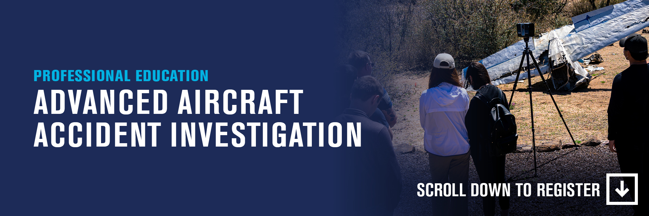 aircraft images and accident sites for learning investigation