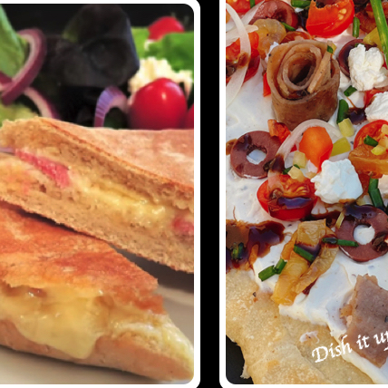 From Dough to Delights: Flatbread Pizza & Pizza Panini from Scratch!