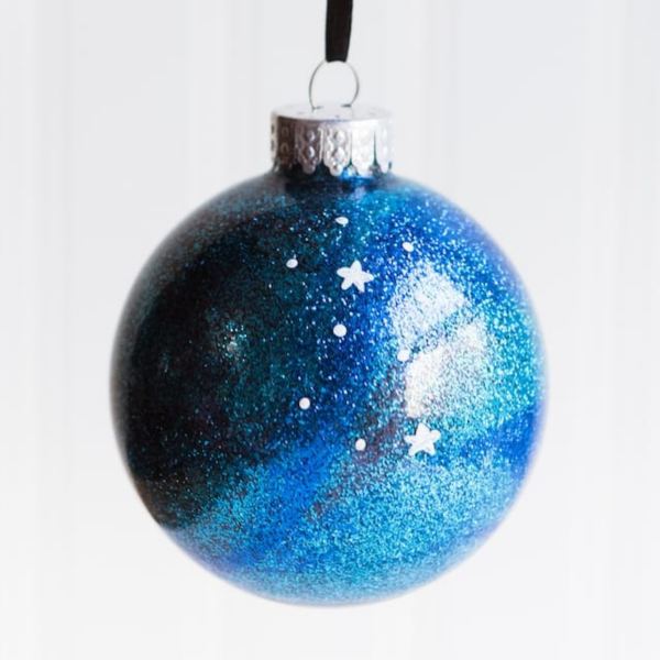 galaxy-inspired ornament
