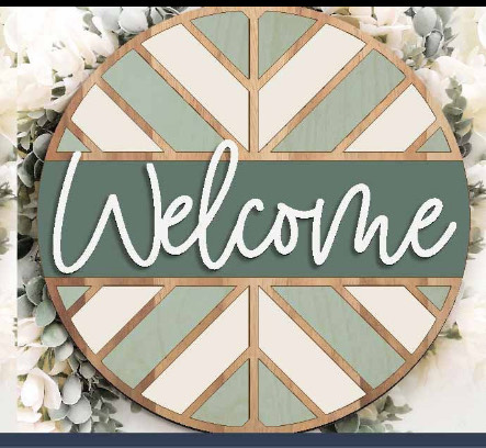 Paint and Create: Wooden Welcome Sign