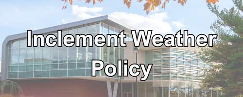 Inclement Weather Policy
